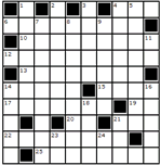 Cruciverba con Anagrammi n. 4